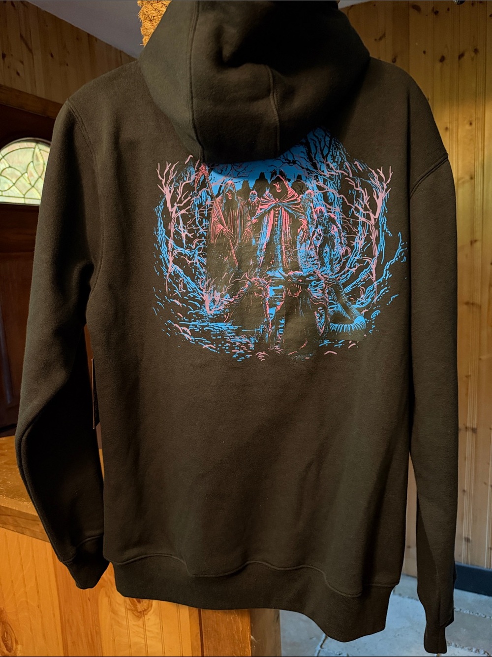 Vans Dark Walker Halloween Edition Graphic Hoodie Sweatshirt (Unisex)